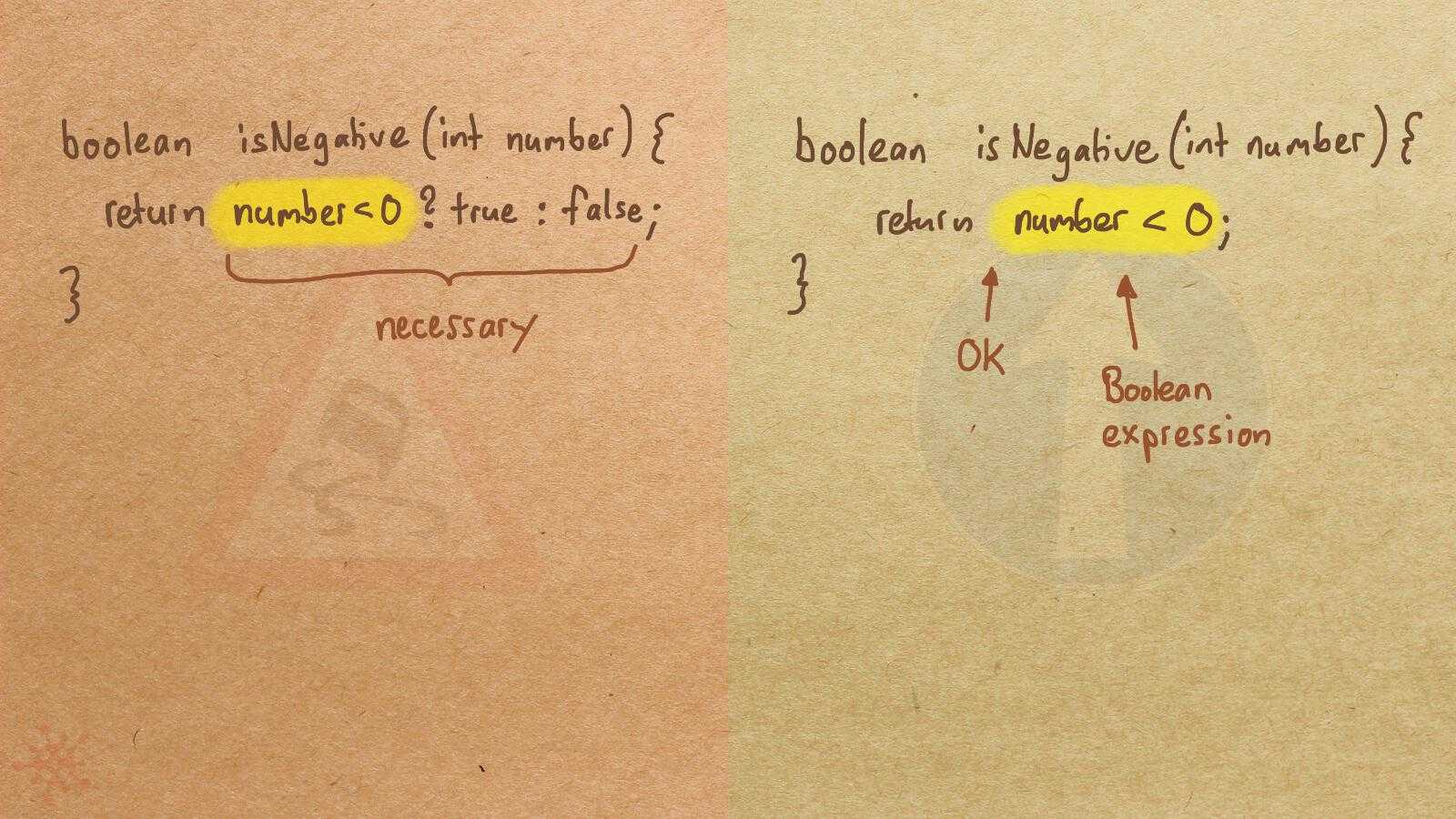 MapToBooleanWithConditionalOperator